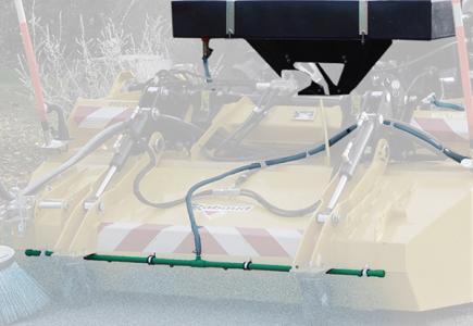 Kit cuve 100 litres (cuve extra plate placée sur la balayeuse)