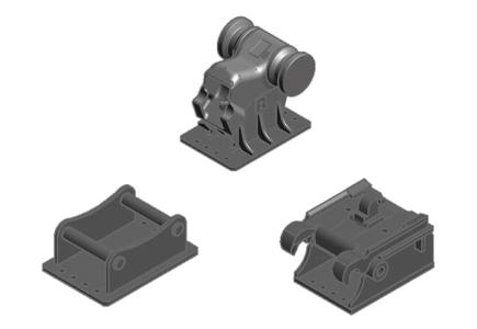 Attache MINI-PELLE avec module rapide