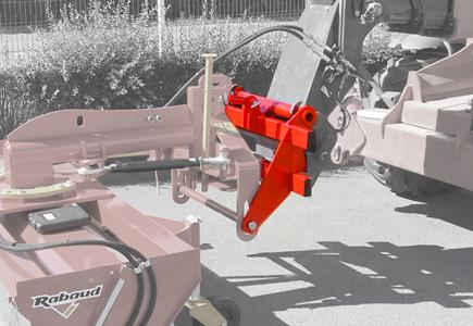 Interface mixte pour adaptation sur 2e porteur type télescopique