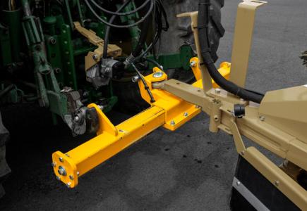 Attelage déportable hydrauliquement