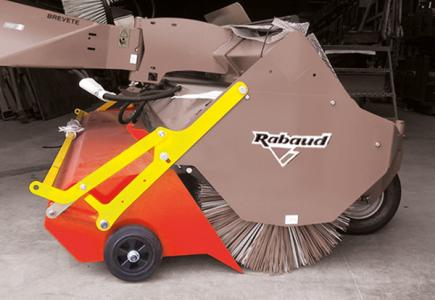 Bac de ramassage à déverrouillage mécanique (vigilance en utilisation voirie)