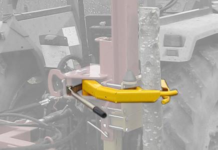 Kit pince-pieux avec bras coudés