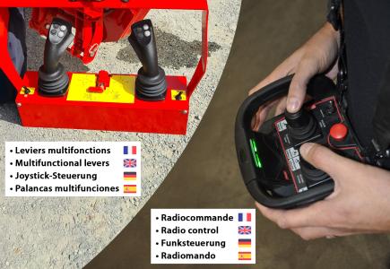 Commande électrohydraulique+ centrale hydraulique obligatoire, à ajouter