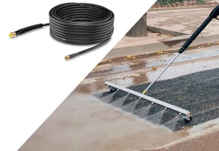 Déboucheur de canalisations + Rampe de nettoyage