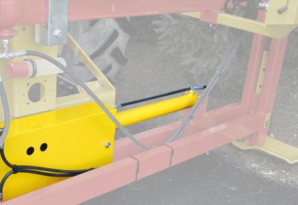 Déport hydraulique course 50 cm