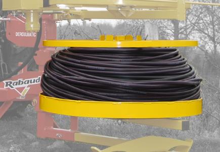 Plateau de réception pour tuyau 