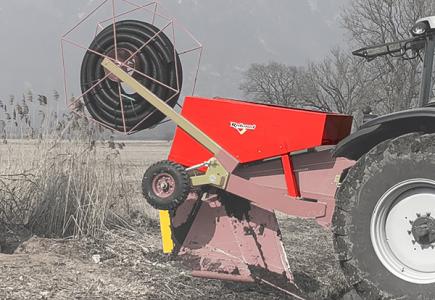 Bac à gravier 0,80 m³ avec ouverture hydraulique