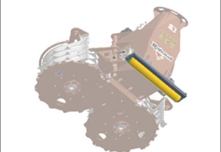 Rouleau d’appui pour glissière