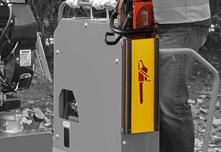 Support tronçonneuse/taille-haie (maxi. 2)