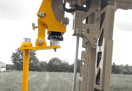 Pointerolle Ø 55 mm avec extraction hydraulique