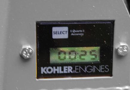 Tachyhoramètre sur moteur thermique (compte-tours avec compteur horaire)