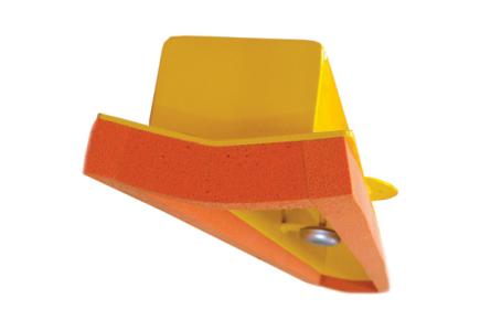 Ventouse forme 3 avec joint en mousse et palpeur interne pour bordures CC1 - CC2