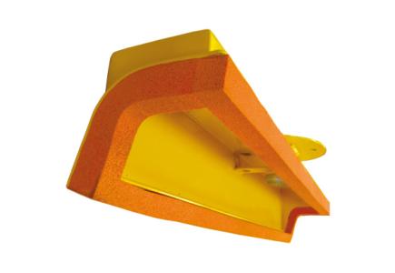 Ventouse forme 1 avec joint en mousse et palpeur interne pour bordures T1 - T2 - T3 - T4