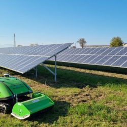 Peruzzo_robofox-electra-flailmower-photovoltaic-panels-field