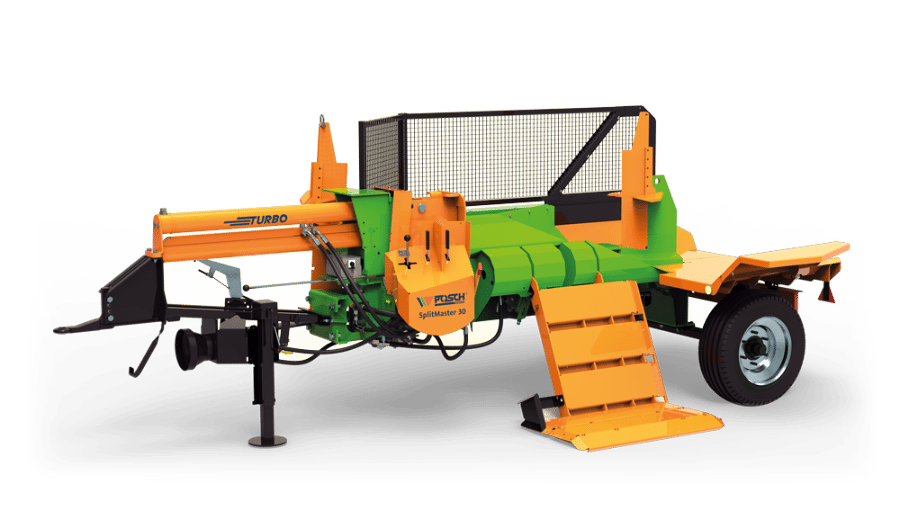 SplitMaster 30 TURBO on longitudinal chassis – Wood splitter