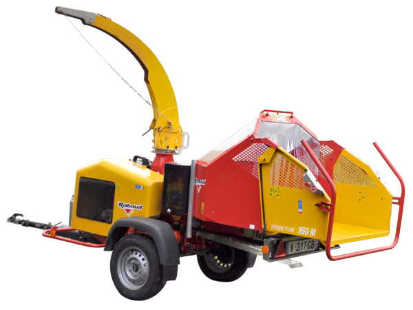 TRACTOR MOUNTED WOOD CHIPPER: VEGETOR 200T