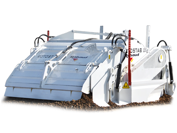 3 pointed mounted soil stabilizer: ROTOSTAB 330