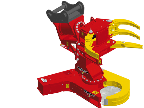 Timber shear grabs for excavator: XYLOCUT PE