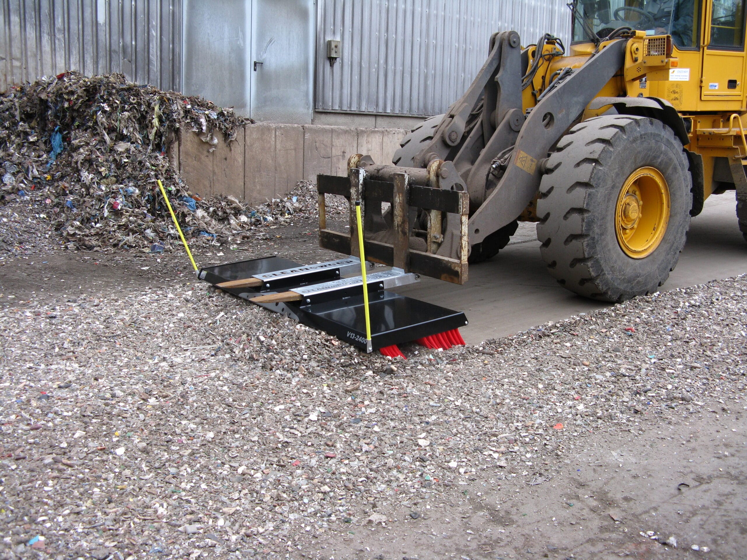 Actisweep recycling sweeper