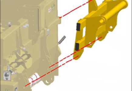 Interface mixte autre porteur fixée sur l